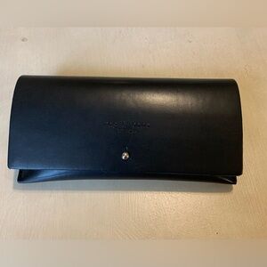 Rag and Bone Black Leather Glasses Case
